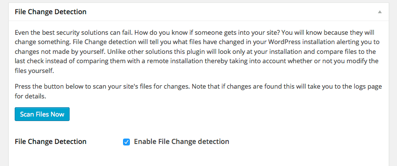 File Change Detection