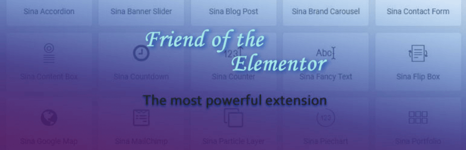 Sina Extension for Elementor Logo