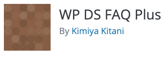 WP DS FAQ Plus Logo