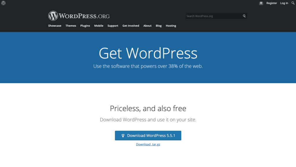 Download WordPress
