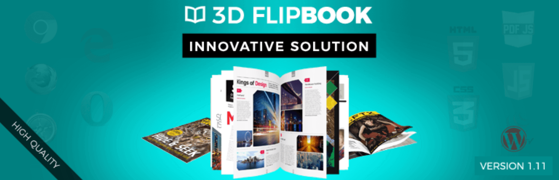 Product image for 3D FlipBook – PDF Flipbook Viewer, Flipbook Image Gallery.
