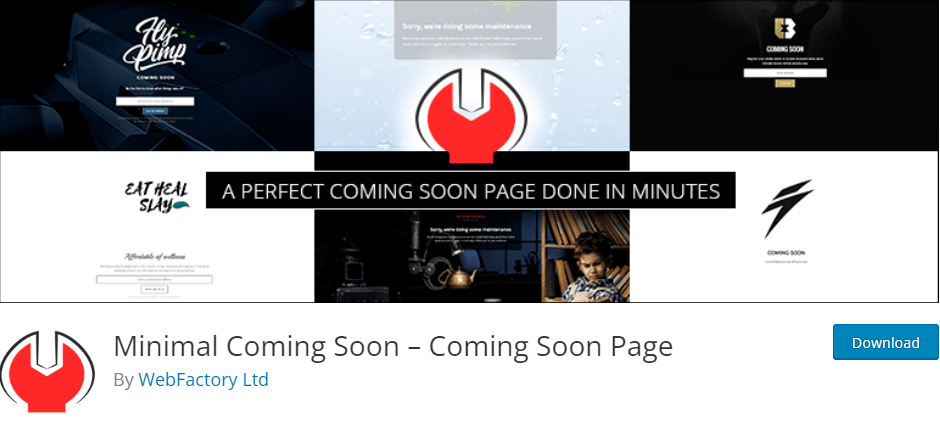 Minimal Coming Soon – Coming Soon Page
