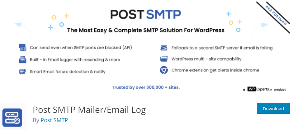 Post SMTP Mailer Email Log